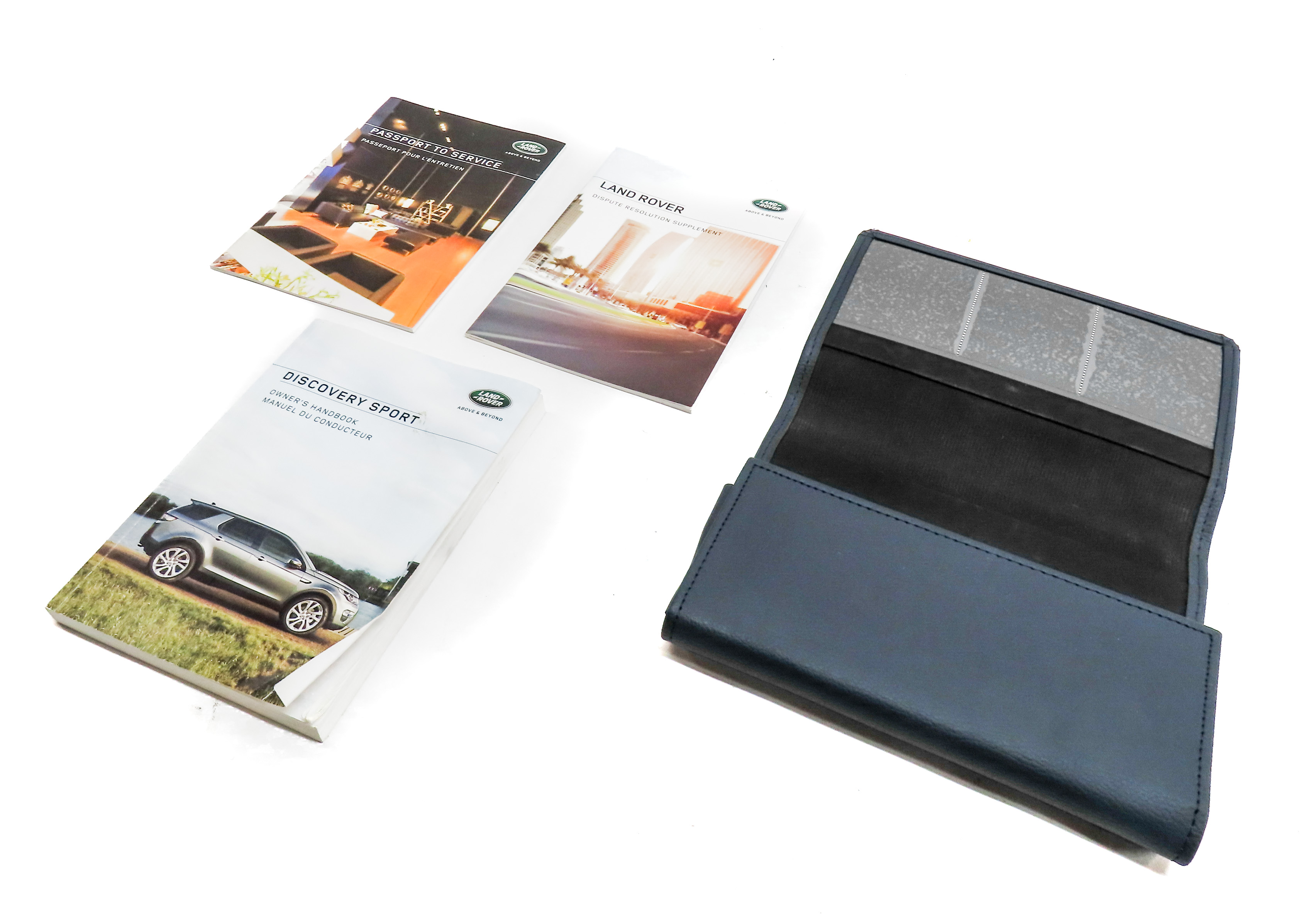 2016 LAND ROVER DISCOVERY SPORT (L550) 2.0L ENGINE OWNER'S MANUAL BOOKLET SET — exact item pictured